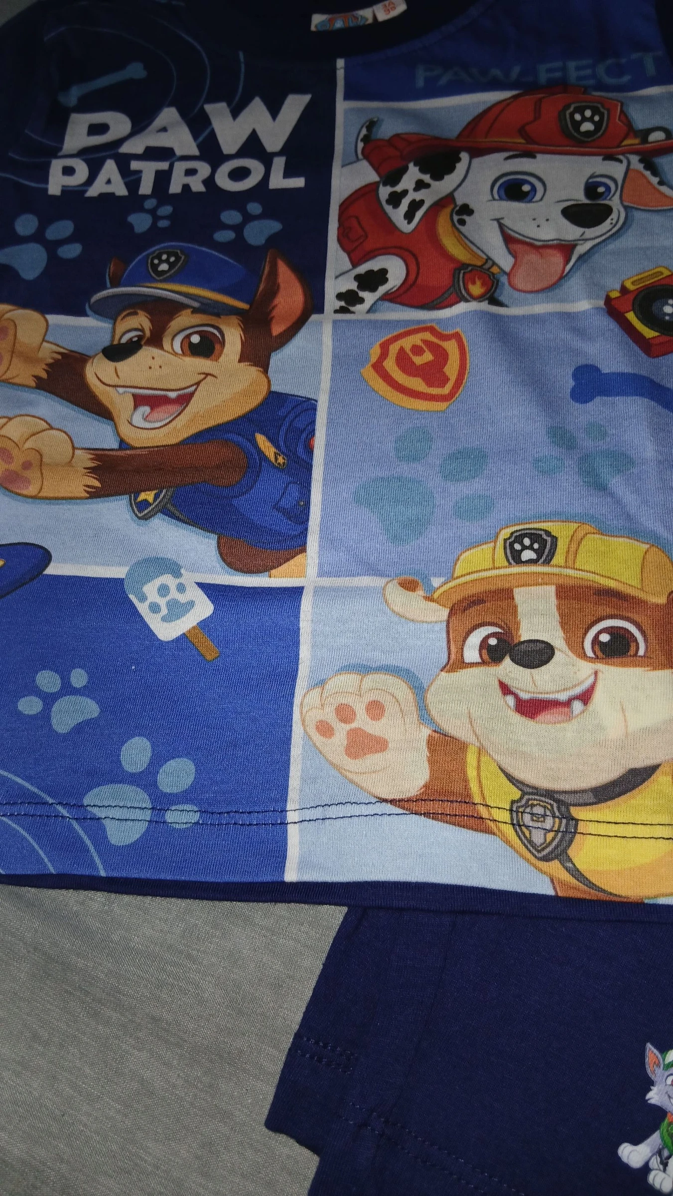 Pijama de duas peças menino Paw Patrol 3 anos – photo 3
